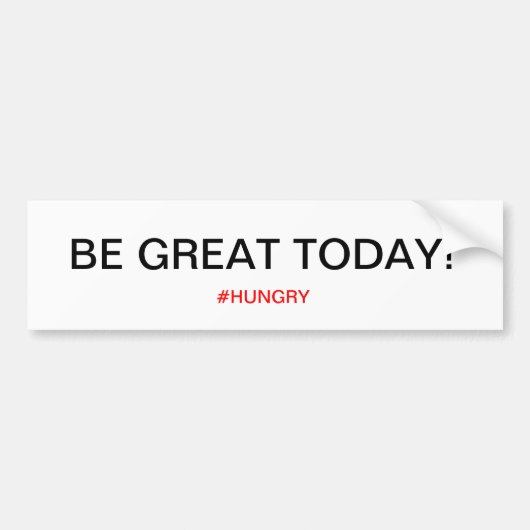 バンパーステッカー (正面)