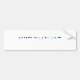 バンパーステッカー