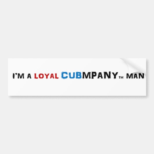 バンパーステッカー (正面)