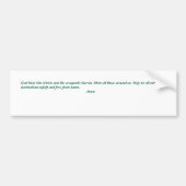 バンパーステッカー (正面)