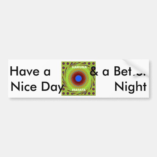 バンパーステッカー テンプレート 車 バンパーステッカー (正面)