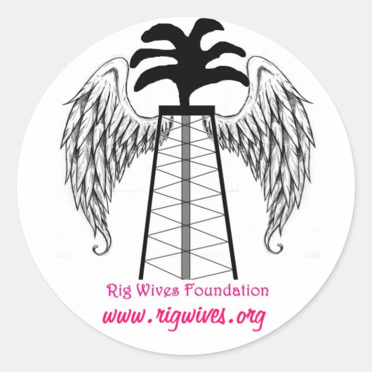 バンパーステッカー ラウンドシール (正面)