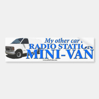 バンパーステッカー-私の他の車は…あります バンパーステッカー