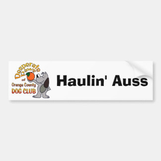 バンパーステッカー:  Haulin Auss バンパーステッカー