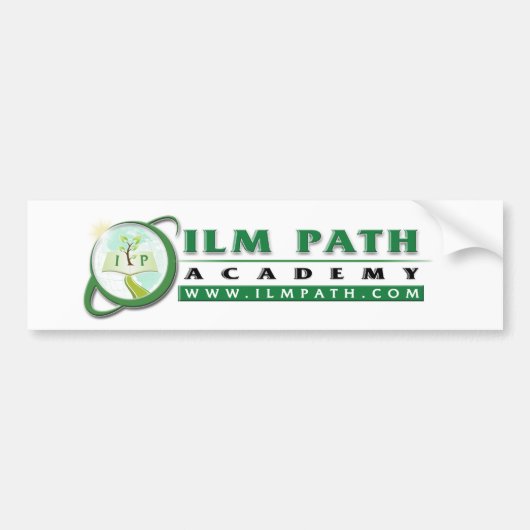 バンパーステッカー- Ilm道アカデミー バンパーステッカー (正面)