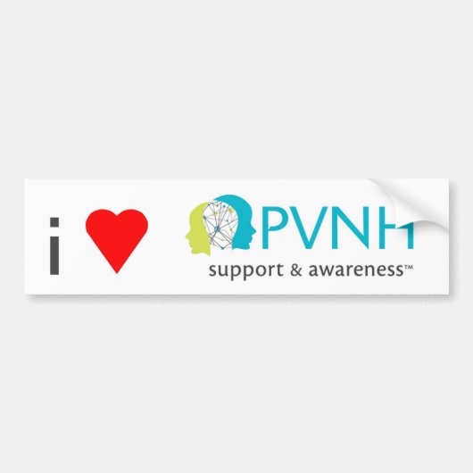 バンパーステッカー- PVNHのサポート及び認識度 バンパーステッカー (正面)
