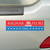 バンパーステッカー: Ragner/Floki/2016年 バンパーステッカー (車上)