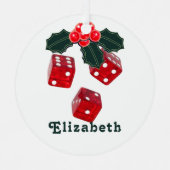 バンパーソナライズされたコギフト メタルオーナメント (正面)