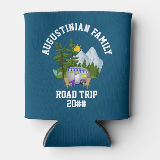 バンパーソナライズされたライフファミリーロードトリップ 缶クーラー (正面)