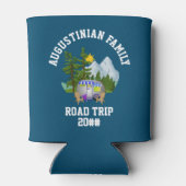 バンパーソナライズされたライフファミリーロードトリップ 缶クーラー (裏面)