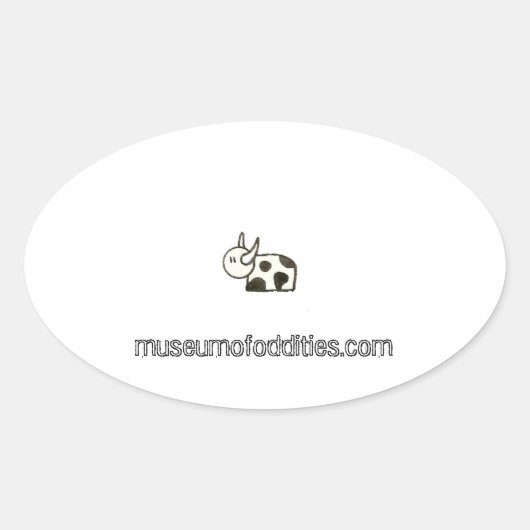 バンパーモーシール 楕円形シール (正面)