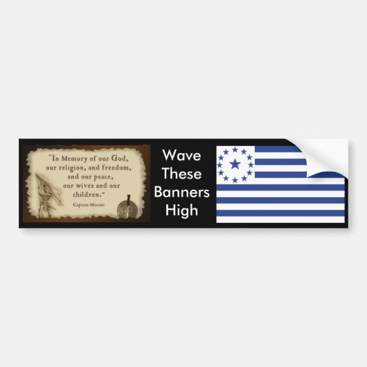 バンパー神の国 バンパーステッカー (正面)