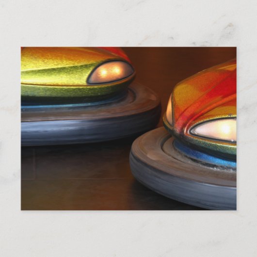 バンパー車 ポストカード (正面)