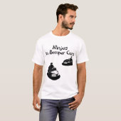 バンパー・カー-ライトの忍者 Tシャツ (正面フル)