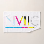 バンパー[CMYK] バスタオルセット (ハンドタオル)