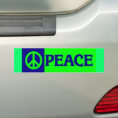 バンパーpeace3 バンパーステッカー (車上)