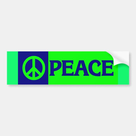バンパーpeace3 バンパーステッカー (正面)