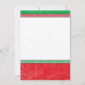 バンビイタリアンノ誕生日パーティーの招待 招待状 (裏面)