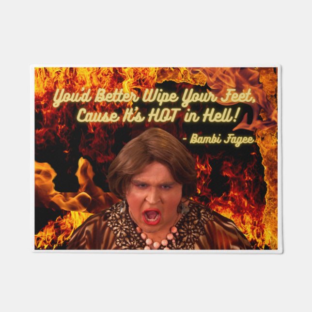 バンビズアドバイスドアマット ドアマット (正面)