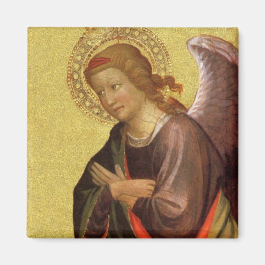 バンビーノ・ヴィスポの巨匠によるルネサンスの天使 マグネット (正面)