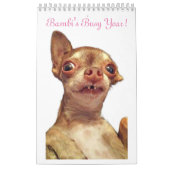 バンビ忙し年 カレンダー (カバー)