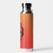 バンピパーソナライズされたアの牙の激しい表情 ウォーターボトル (左面)