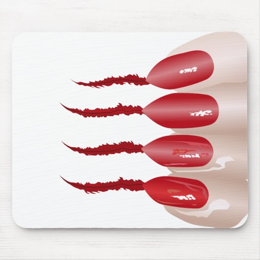 バンピルフィンガー マウスパッド (正面)