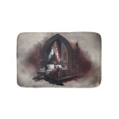 バンピーブードワール |ゴシック・レッドビクトリアン・ベッドルーム・スイート バスマット (正面)