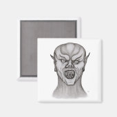 バンピール黒白デザイン マグネット (正面/裏面)