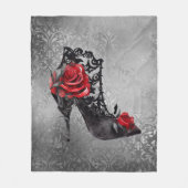 バンピーヴォーググランジ | Stiletto Laceブティバラ フリースブランケット (正面)