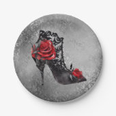 バンピーヴォーググランジ | Stiletto Laceブティバラ ペーパープレート (正面)