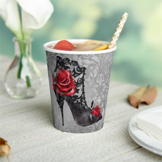 バンピーヴォーググランジ | Stiletto Laceブティバラ 紙コップ (インサイチュ)