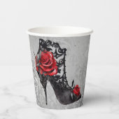 バンピーヴォーググランジ | Stiletto Laceブティバラ 紙コップ (裏面)