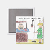 バンピ退職したア マグネット (正面/裏面)