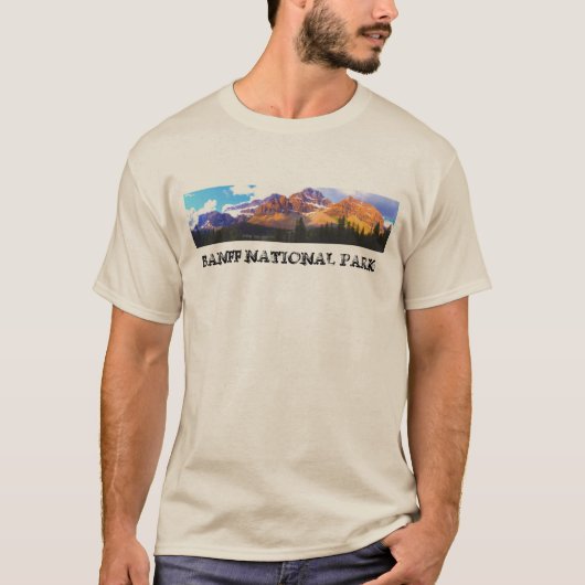 バンフとジャスパー国立公園Tシャツ Tシャツ (正面)