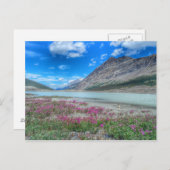 バンフのロッキー山脈で ポストカード (正面/裏面)