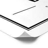 バンフアルバータカナダトラベルシティマップ ポスター (角)