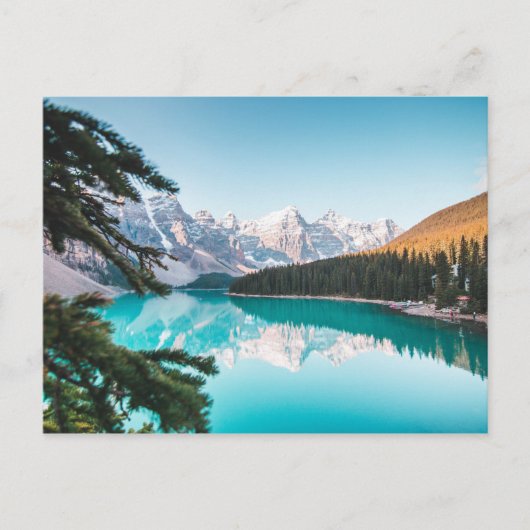 バンフアルバータカナダ ポストカード (正面)