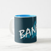 バンフアルバータ山脈 ツートーンマグカップ (正面左)