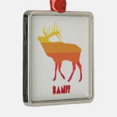 バンフエルク メタルオーナメント (右)