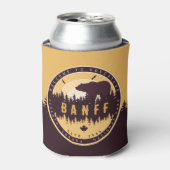 バンフカナダロッキーマウンテンズヴィンテージキャンプ 缶クーラー (缶正面)
