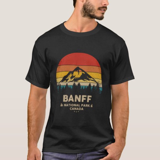 バンフカナダ国立公園 Tシャツ (正面)