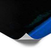 バンフジャスパーブルーポスター ポスター (角)