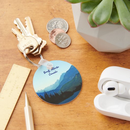 バンフジャスパーブルー キーホルダー (デスク)