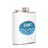 バンフナショナルパークアウトドア フラスク (右)