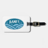 バンフナショナルパークアウトドア ラゲッジタグ (正面横)