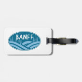 バンフナショナルパークアウトドア ラゲッジタグ (裏面横)