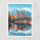 バンフナショナルパークカナダザビューティフルな場所 ポストカード (正面)