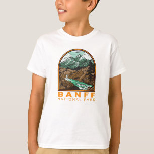 バンフナショナルパークカナダトラベルヴィンテージ Tシャツ