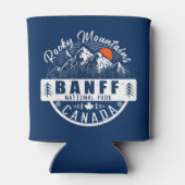 バンフナショナルパークカナダヴィンテージ 缶クーラー (裏面)